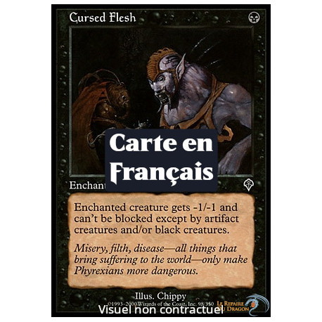 (Foil) Noire - Chair maudite (C) [INV]