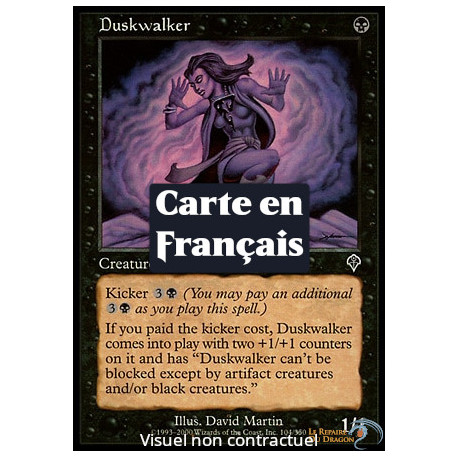 (Foil) Noire - Marcheuse du crépuscule (C) [INV]