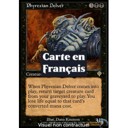 (Foil) Noire - Fouilleur phyrexian (R) [INV]