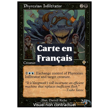 (Foil) Noire - Infiltrateur phyrexian (R) [INV]