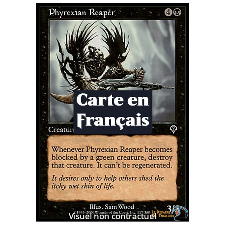 (Foil) Noire - Faucheur phyrexian (C) [INV]