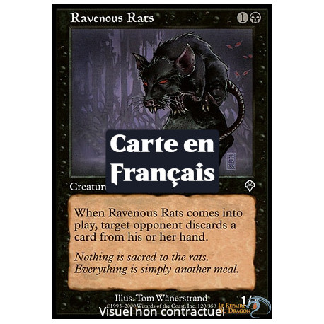 (Foil) Noire - Rats voraces (C) [INV]
