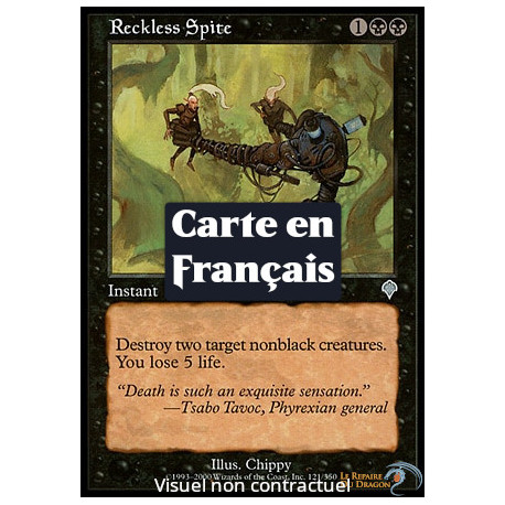 (Foil) Noire - Rancune téméraire (U) [INV]