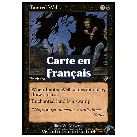 (Foil) Noire - Puits souillé (C) [INV]