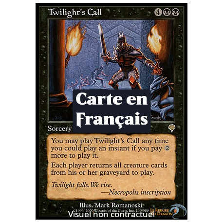(Foil) Noire - Appel du point du jour (R) [INV]