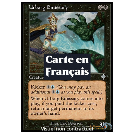 (Foil) Noire - Émissaire d'Urborg (U) [INV]