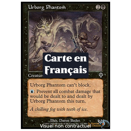 (Foil) Noire - Fantôme d'Urborg (C) [INV]