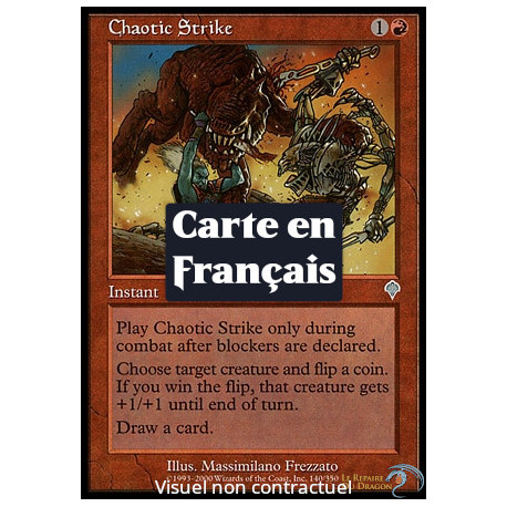 (Foil) Rouge - Frappe chaotique (U) [INV]
