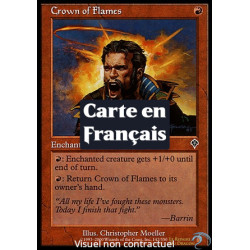 (Foil) Rouge - Couronne de flammes (C) [INV]