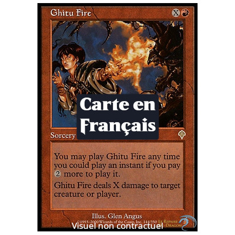 (Foil) Rouge - Feu guitûk (R) [INV]