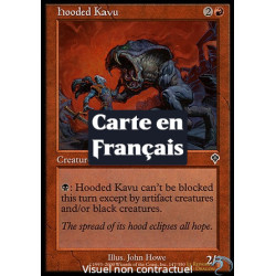 (Foil) Rouge - Kavru à capuche (C) [INV]