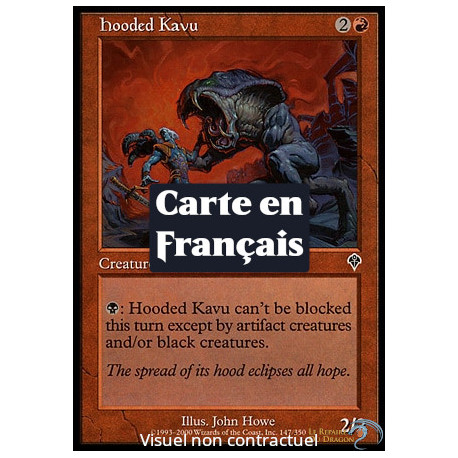 (Foil) Rouge - Kavru à capuche (C) [INV]