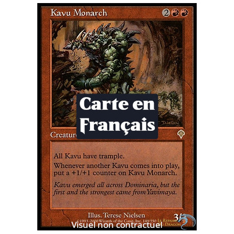 (Foil) Rouge - Monarque kavru (R) [INV]