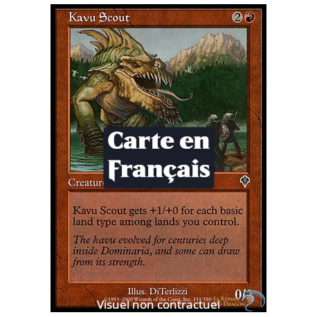 (Foil) Rouge - Éclaireur kavru (C) [INV]