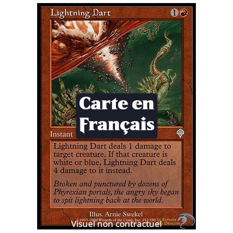 (Foil) Rouge - Dard foudroyant (U) [INV]