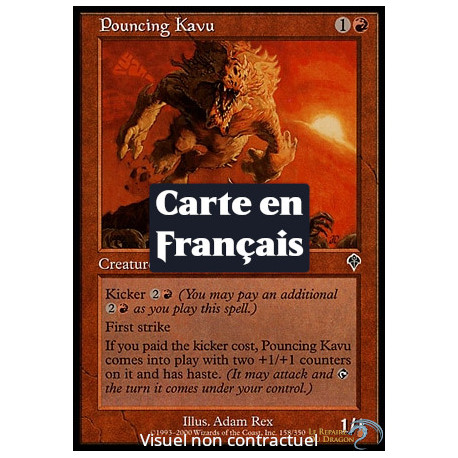 (Foil) Rouge - Kavru bondissant (C) [INV]