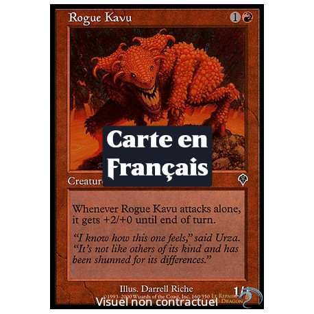 (Foil) Rouge - Kavru solitaire (C) [INV]