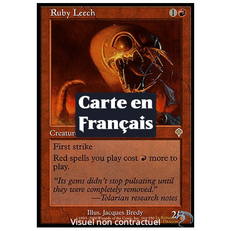 (Foil) Rouge - Sangsue de rubis (R) [INV]
