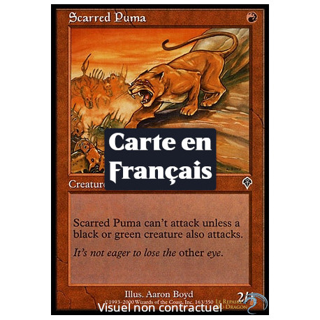 (Foil) Rouge - Puma couturé (C) [INV]