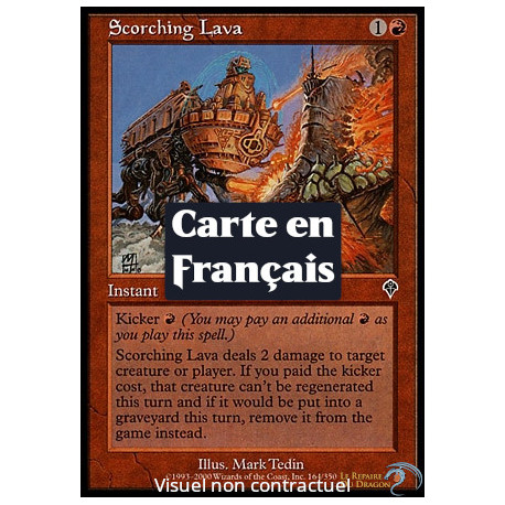 (Foil) Rouge - Lave dévastatrice (C) [INV]