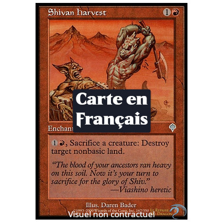 (Foil) Rouge - Récolte shivâne (U) [INV]