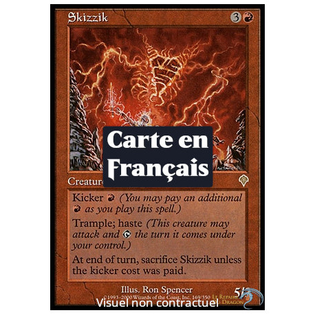 (Foil) Rouge - Skizzik (R) [INV]