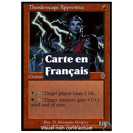 (Foil) Rouge - Apprentie tonitrosophe (C) [INV]