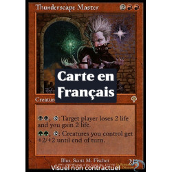 (Foil) Rouge - Maître tonitrosophe (R) [INV]