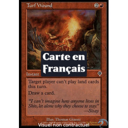 (Foil) Rouge - Blessure de la terre (C) [INV]