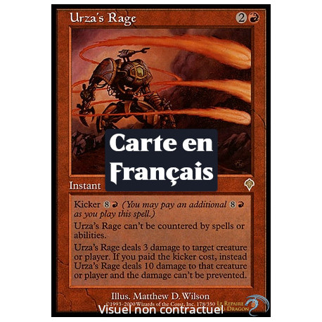 (Foil) Rouge - Rage selon Urza (R) [INV]