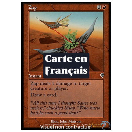 (Foil) Rouge - Zap (C) [INV]