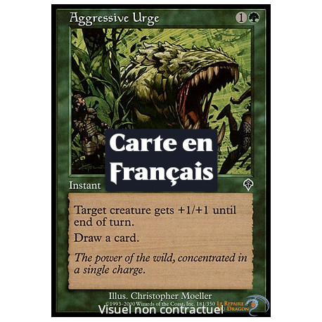 (Foil) Verte - Pulsion agressive (C) [INV]