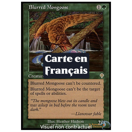 (Foil) Verte - Mangouste floue (R) [INV]