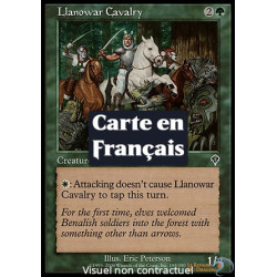 (Foil) Verte - Cavalerie de Llanowar (C) [INV]