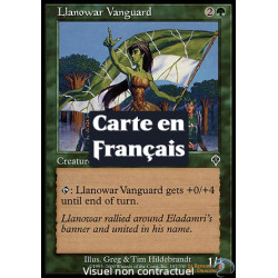 (Foil) Verte - Avant-garde de Llanowar (C) [INV]