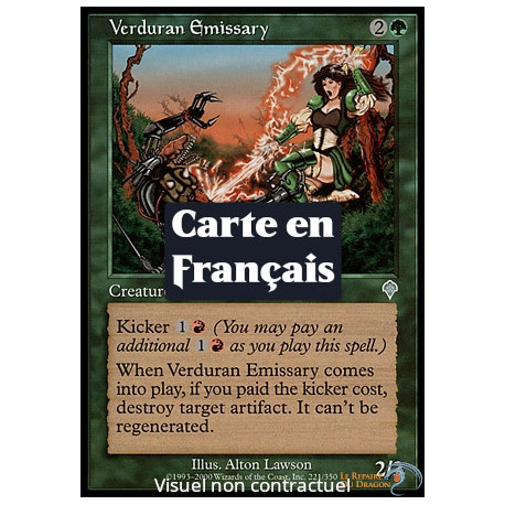 (Foil) Verte - Émissaire de Verdural (U) [INV]