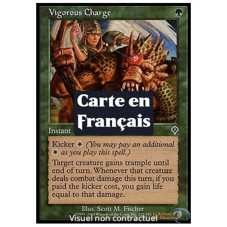 (Foil) Verte - Charge vigoureuse (C) [INV]