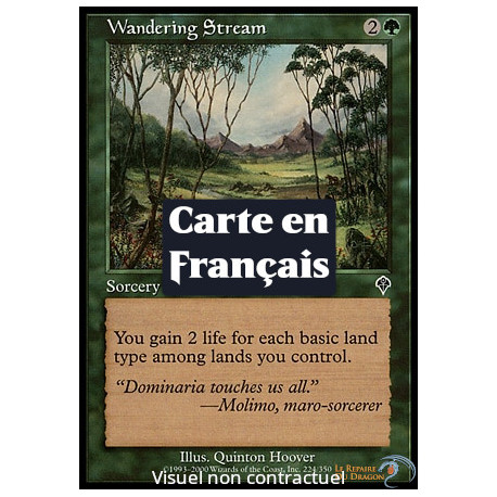 (Foil) Verte - Ruisseau vagabond (C) [INV]