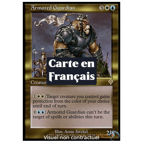 (Foil) Multicolore - Vigile en armure (R) [INV]