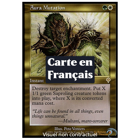 (Foil) Multicolore - Mutation d'aura (R) [INV]