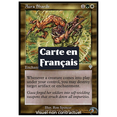 (Foil) Multicolore - Échardes d'aura (U) [INV]