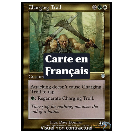 (Foil) Multicolore - Troll fougueux (U) [INV]