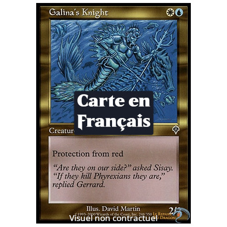 (Foil) Multicolore - Chevalier de Galiva (C) [INV]