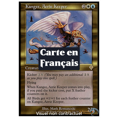 (Foil) Multicolore - Kanji, gardien des Aérains (R) [INV]