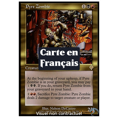 (Foil) Multicolore - Zombie des bûchers (R) [INV]