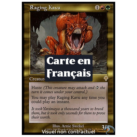 (Foil) Multicolore - Kavru enragé (R) [INV]