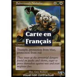 (Foil) Multicolore - Nishoba à dents de sabre (R) [INV]