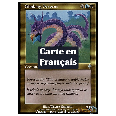 (Foil) Multicolore - Grand serpent sinueux (U) [INV]