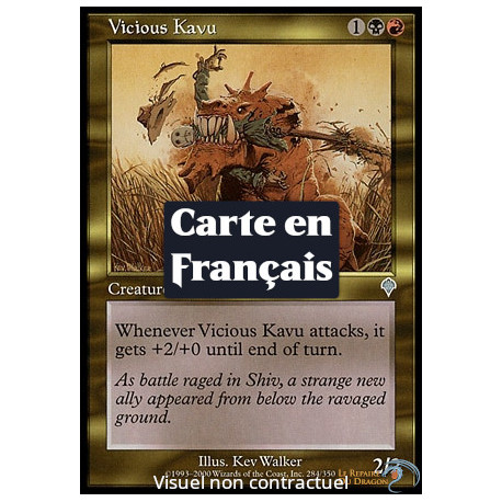 (Foil) Multicolore - Kavru vicieux (U) [INV]