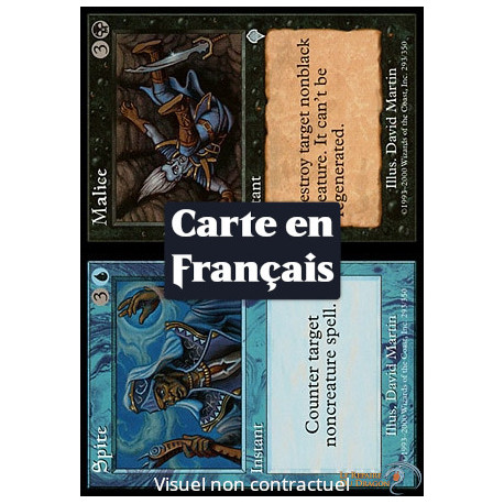 (Foil) Multicolore - Rancune // Méchanceté (U) [INV]